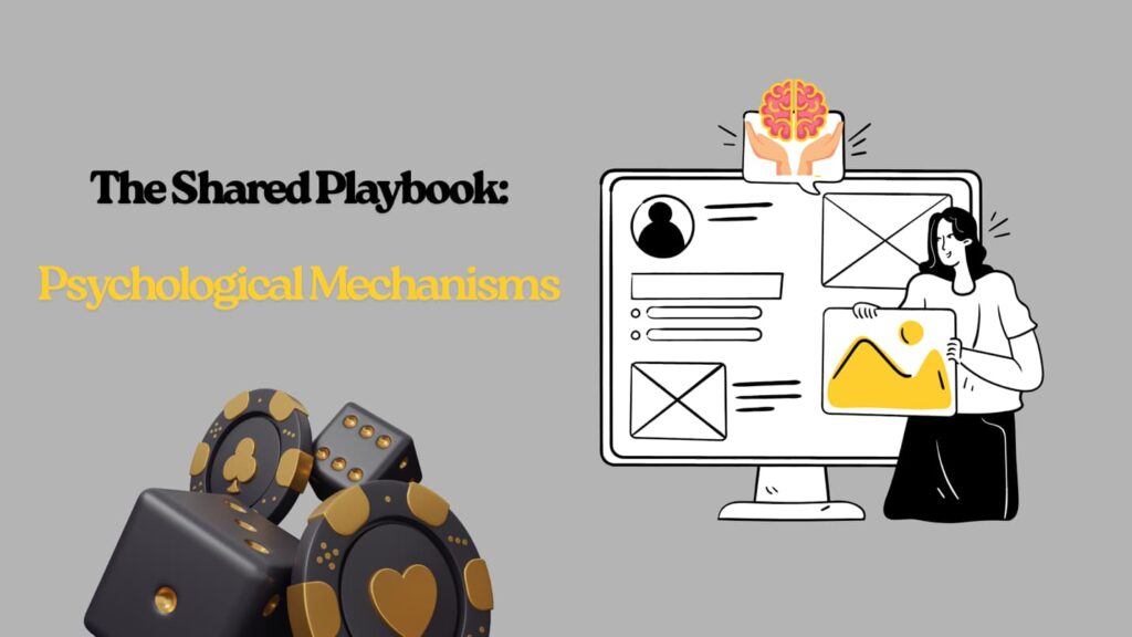 Common psychological mechanisms in gamification and online casino platforms